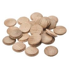 Wood Plugs, 25Pcs 35 x 30 mm -