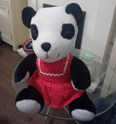 Sooty panda plush soft toy - plush,