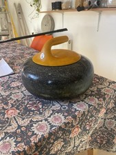1 off curling stone  
