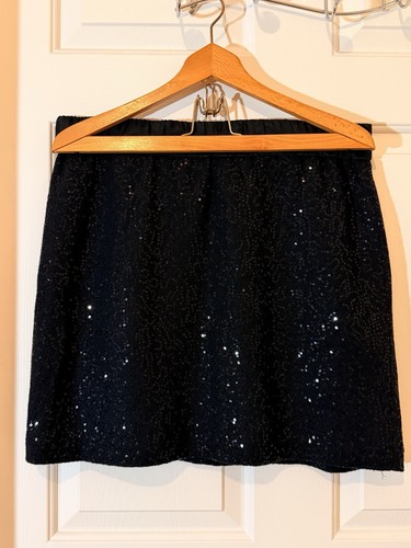 Ann taylor loft black sequin - ann,