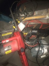 various power tools, chainsaw,jig saw,hammer drill,tile cutter,jump leads etc