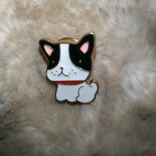 French British Bulldog Pin Badge Brooch Frenchie Puppy Dog Pet Animal Cute Gift