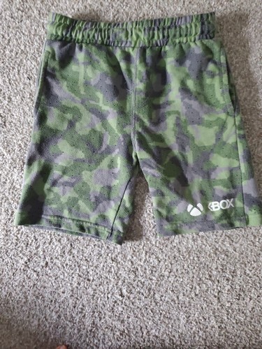 Boys green xbox shorts - f&f,