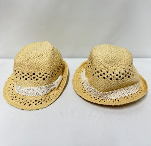 Kids straw trilby - h&m,
