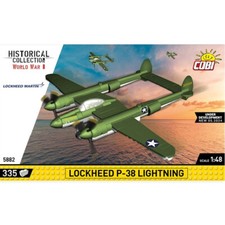 COBI 5882 Lockheed P-38 Lightning 1:48 Brick Model 335pcs