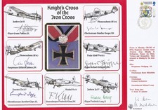 Special Signed Knight's Cross of the Iron Cross Signed 7 Knight’s Cross holders