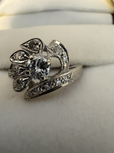 Size vintage 14k - vintage, white