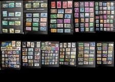 All Different Stamp Collection Including Complete Set 15 Stamps #3136 Dinosaurs