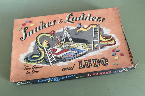 Vintage mid century two games - vintage, mid-century