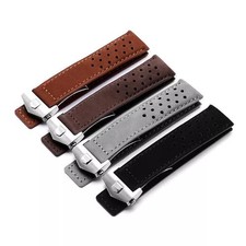 20/22/24mm Suede Cow Leather