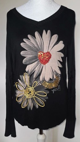 Desigual long sleeve graphic - desigual.,
