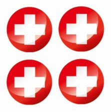 4 x Glossy Vinyl Stickers
