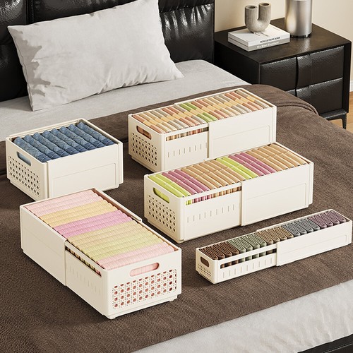Expandable underwear storage - underwear,