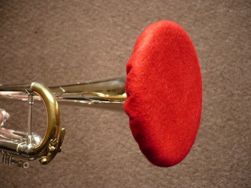 Trumpet felt mute double - felt,
