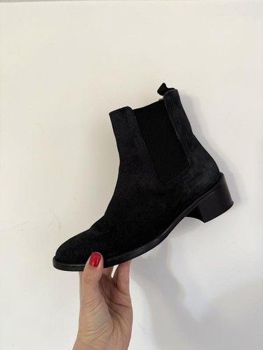 Women navy boot - women, black