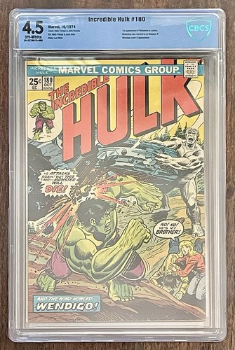 Incredible hulk 180 - incredible, #180