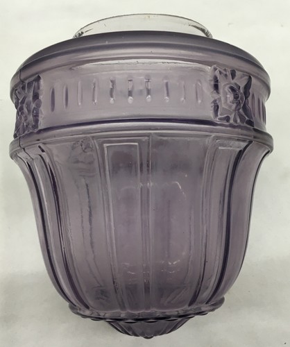 Amethyst light fixture - amethyst, shade