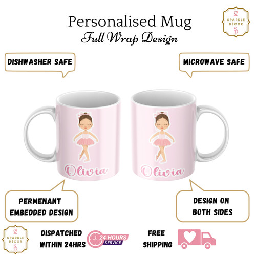 Personalised kids mug - personalised,