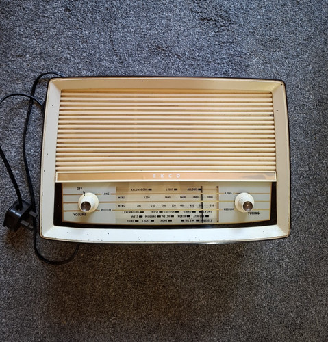Ekco electric radio vintage - ekco,