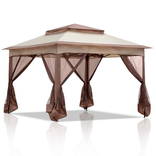 3x3 garden metal gazebo - 3.3x3.3(m),