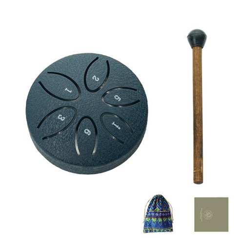 8cm steel tongue drum - 8cm,