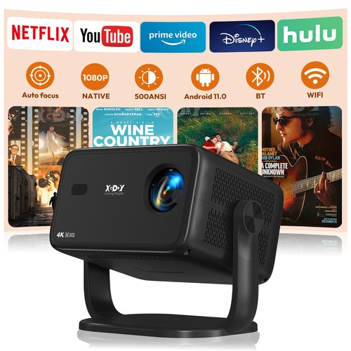 Xgody projector 18000lumen - xgody, 4k