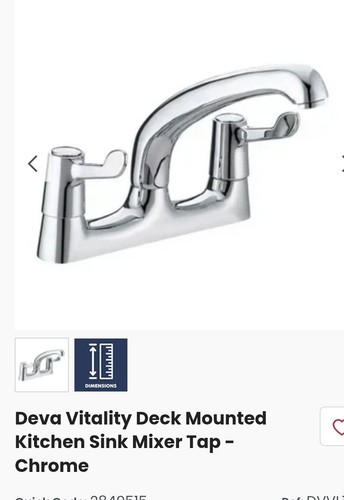 Deva vitality dual lever - vitality,