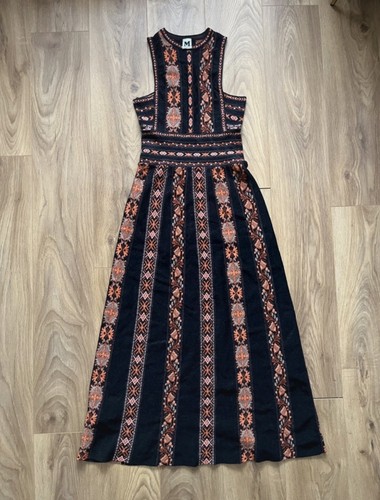 Missoni black orange maxi - missoni, black/orange