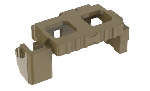 Dark tan tactical belt - tan,