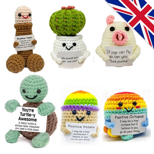 Positive mini funny doll gift - funny,