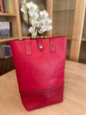 Vintage Hand-made Leather Red
