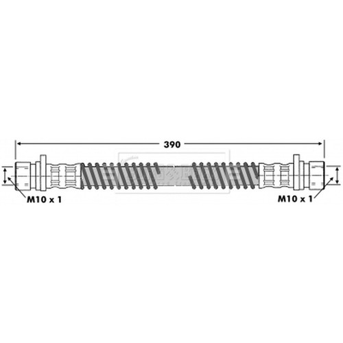 Brake hose for - brake,