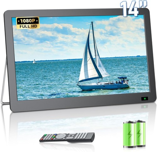 Inch portable tv with - portable,
