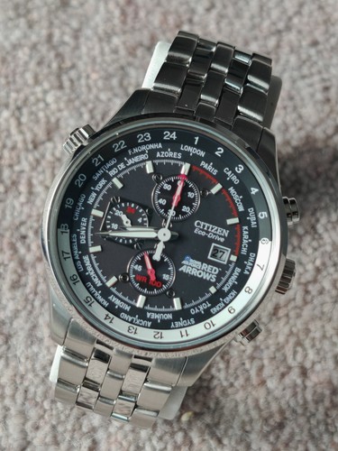 Citizen eco drive red arrows - citizen,