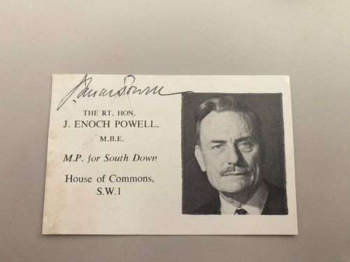 Enoch powell signed - powell, *