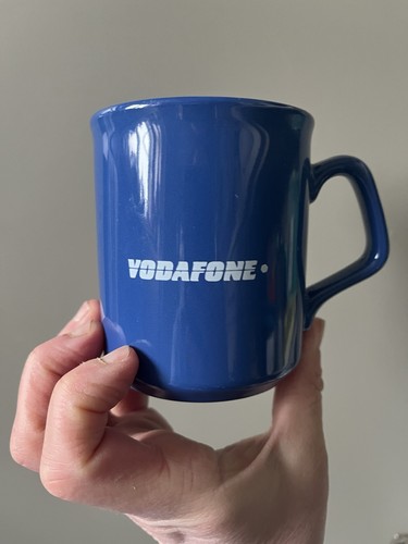 Vintage blue vodafone - blue,