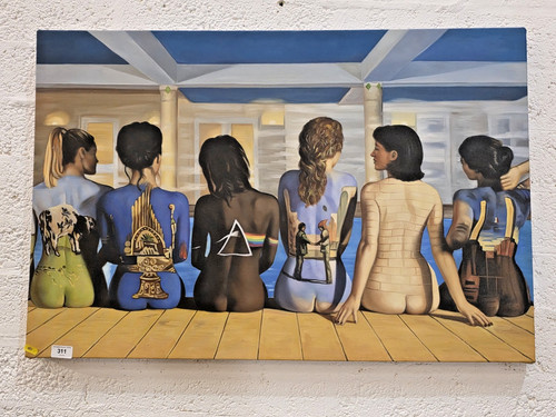 Pink floyd album - covers, hand