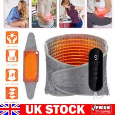 9 Modes Electric Heat Pad Heating Belt Warmer Adjustable Waist Back Pain Relief