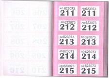 12/24/48 x Cloakroom Raffle