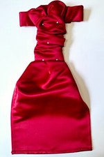 PRE TIED CRAVAT BURGUNDY