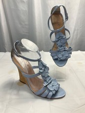 FAITH size 5 blue leather