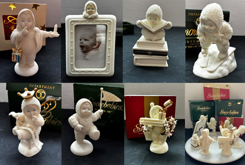 Snowbabies dept figurines - dept,
