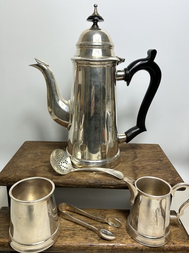 Antique silver plated - silver, coffee