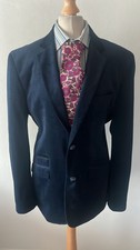 Cavani Mens Navy Velvet