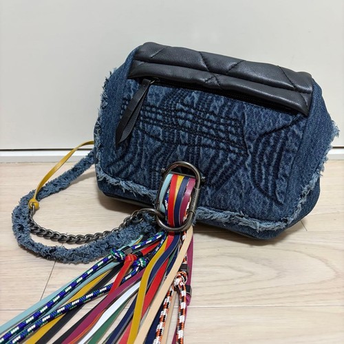 Diesel denim fringe chain - fringe,