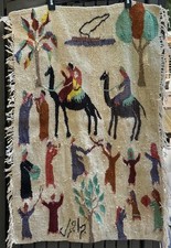 Hand woven wool - hand,