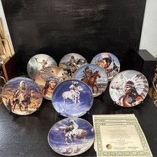 Vintage Set Of 9 Franklin Mint