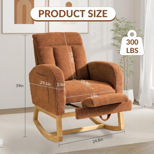Nursing rocking chair nursery - rocking,