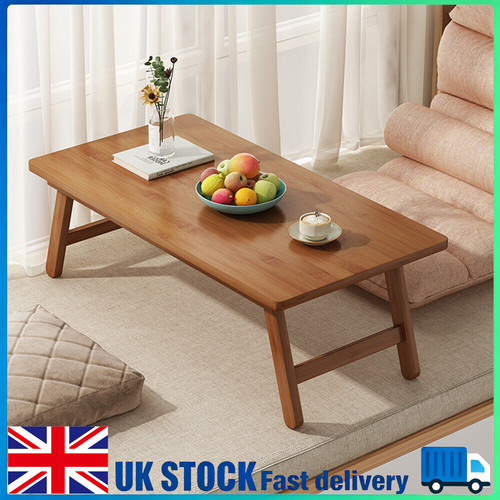 Bamboo folding coffee table - bamboo,