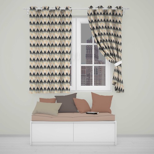 Blackout eyelet curtains - eyelet,